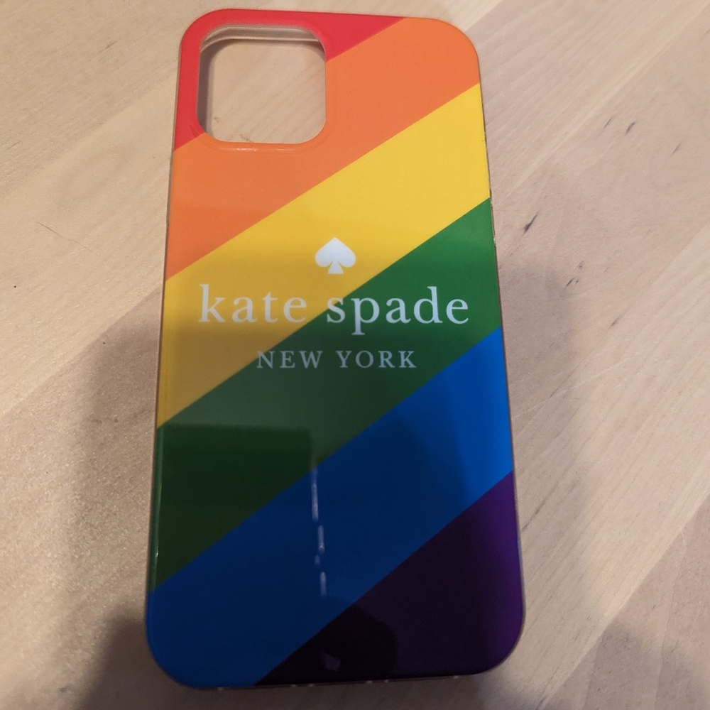 Kate Spade New York iPhone 12 mini case rainbow